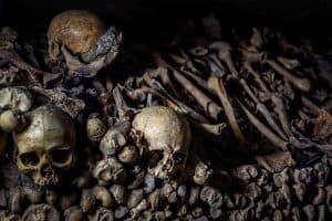 Le catacombes in Paris