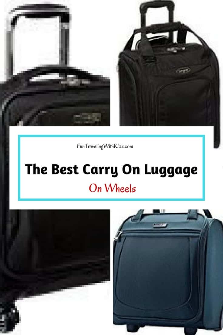 The Best Carry On Luggage on wheels - Fun traveling with kids