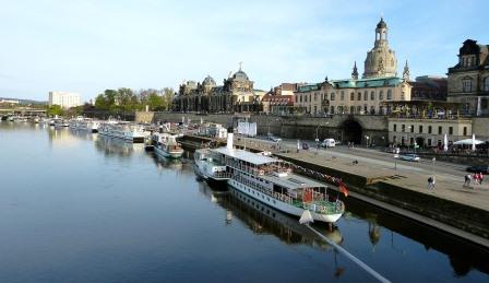 steamer paddle boats Dresden