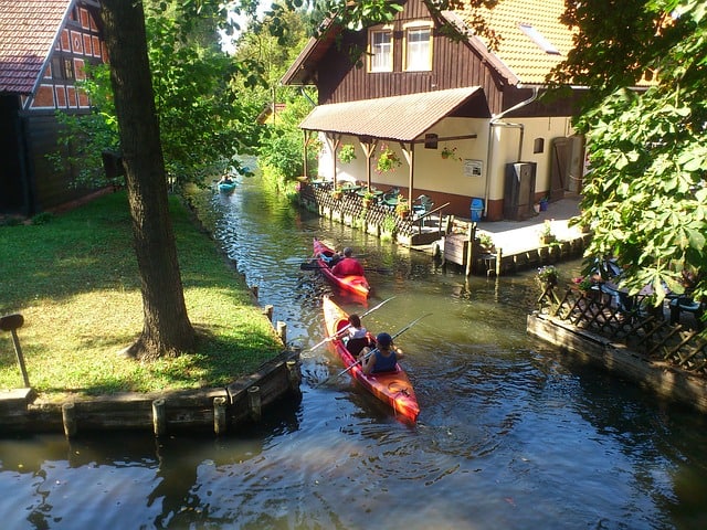 canoeing Spreewald