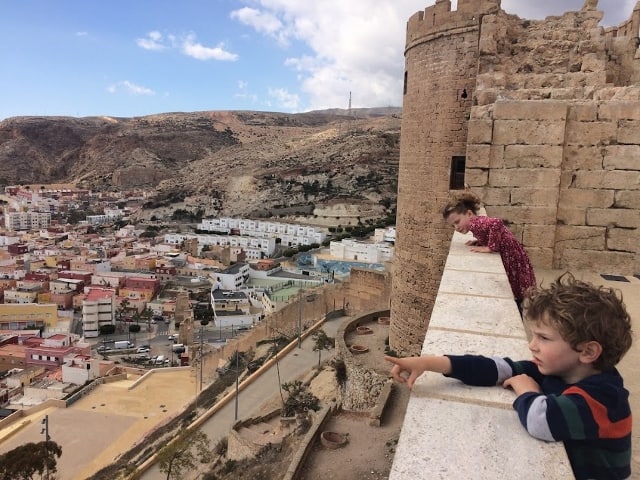 Almeria with kids