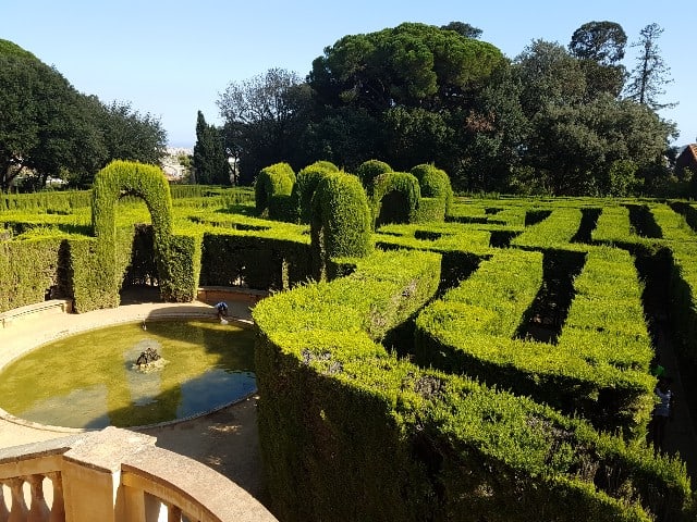 parc laberint Barcelona