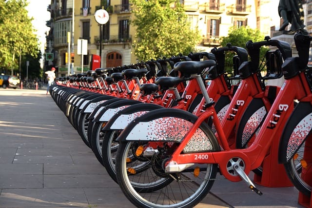 cycling in Barcelona