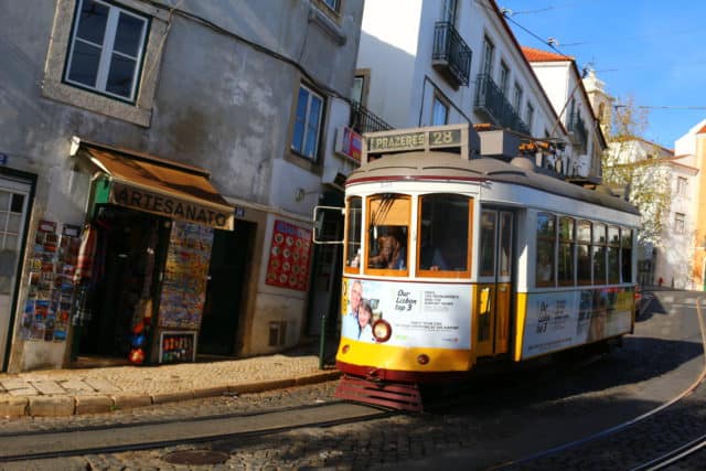 Lisbon tram