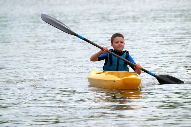 kayaking